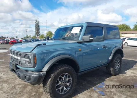 2023 Ford Bronco Badlands из США, поврежденный, VIN 1FMDE5CPXPLB88913